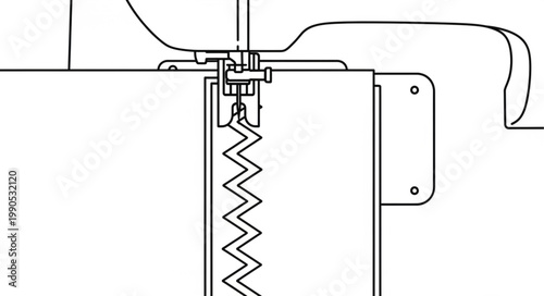 Close up mechanical drawing of a complex industrial mechanism.