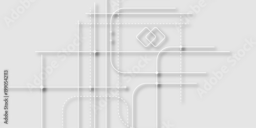 Abstract background with technology circuit board texture. Modern electronic motherboard texture. Creative idea for internet technology. Vector abstract geometric technology and connection concept.