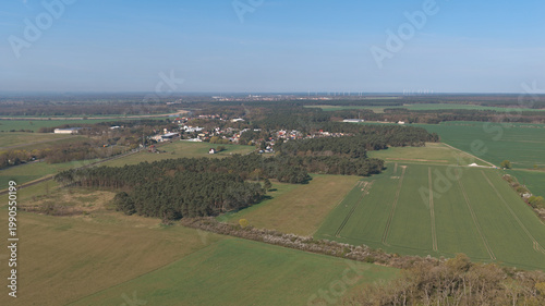 Griebo bei Wittenberg, Vogelperspektive. 