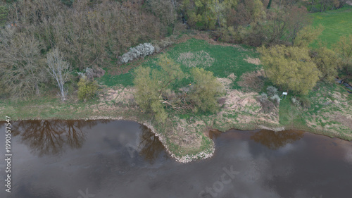 Griebo bei Wittenberg, Vogelperspektive. 