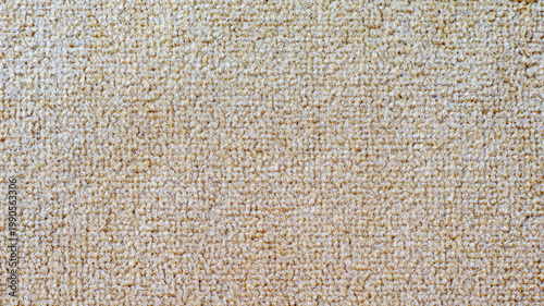 Foto Premium light beige velour fabric texture with a soft fleecy surface
