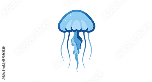 blue jellyfish, ocean creature, marine animal, underwater life, sea jellyfish, aquatic animal, cartoon jellyfish, floating jellyfish, jellyfish illustration, ocean life, sea creature, marine design, w