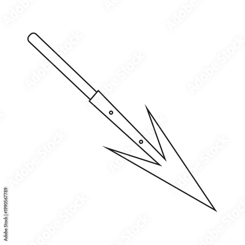 illustration of a tool for hunting pig pests