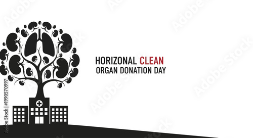 Organ Donation Day Tree of Life Hospital Symbol.