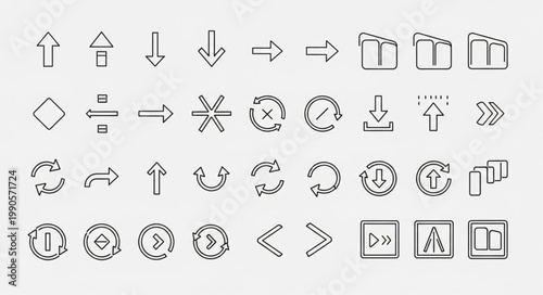 Hand Drawn Arrows and Symbols Collection.