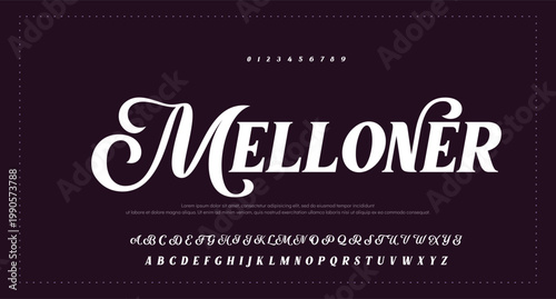 Modern Bold Font. Sans Serif Font. Regular Italic Uppercase Lowercase Typography urban style alphabet fonts for fashion, sport, technology, digital, movie, logo design, vector illustration