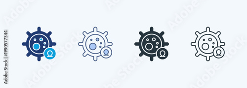 Oncology Multiple Style Icon Collection