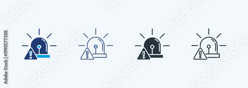 Emergency Multiple Style Icon Collection