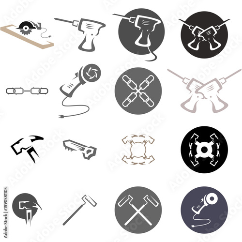 Professional Hand Tools Construction Set