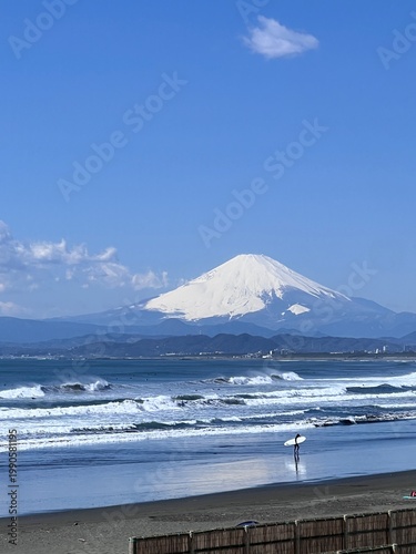 Quadro su tela Calm waves, strong presence
