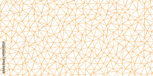 Abstract of simple golden line triangle pattern geometric background. Seamless geometric polygonal repeatable pattern swatch background, Trendy design vector background for web backdrop orpaper print.