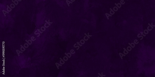 Dark abstract background with Purple grunge effect background. Purple velvet grunge texture fantasy smooth watercolor painted art design. Dark elegant Royal purple shades aquarelle paint