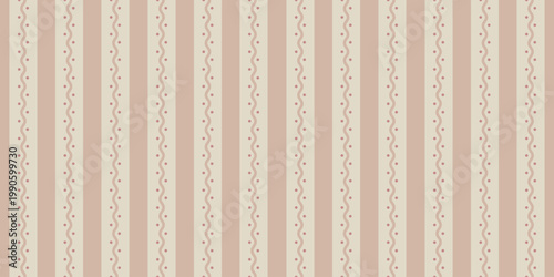 wavy stripe pattern pastel seamless background abstract lines dots texture beige pink wallpaper retro repeating vertical design playful soft decorative modern textile style