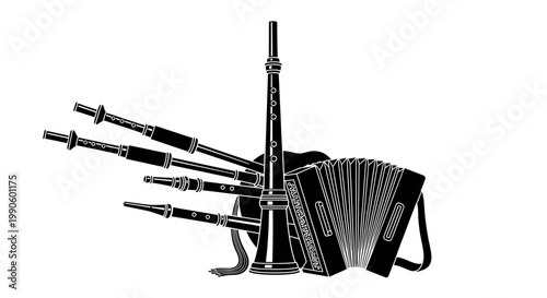 black and white building