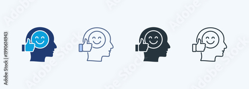 Optimistic Multiple Style Icon Collection