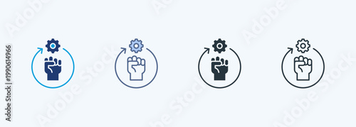 Motivation Multiple Style Icon Collection