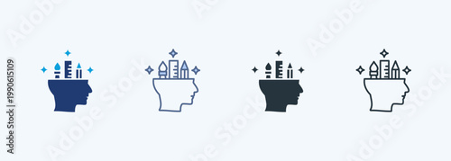 Creativity Multiple Style Icon Collection