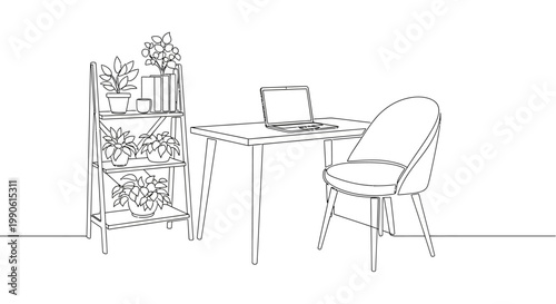 Laptop on a small desk indoors.