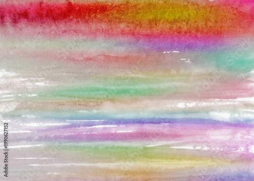 カラフルな水彩背景