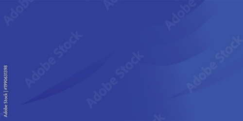 Abstract Blue Gradient Wave Background with Smooth Curve Design