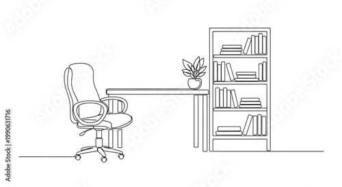 Office Chair Desk Workspace Furniture.