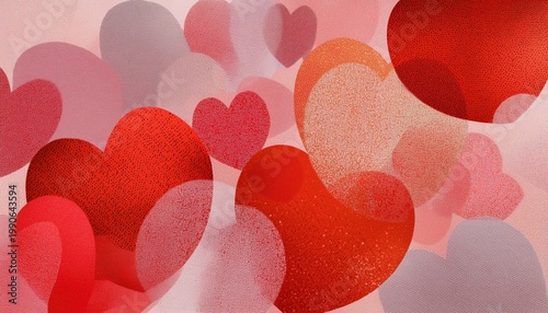 Abstract Valentine'S Day Pattern Wallpaper With Ile Design - A Romantic And Festive Design Perfect For The Holiday Season.
