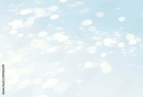 背景素材_光_青