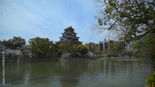 広島城の遊覧船