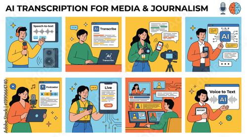 AI Transcription for Media and Journalism Professionals.