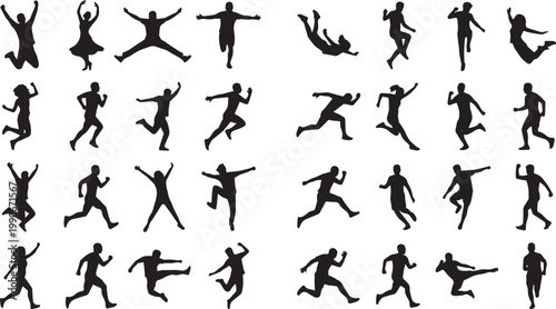 Romantic couple stick figure line art set featuring icons for dating giving flowers drinking coffee and affectionate hugs for flat vector designs