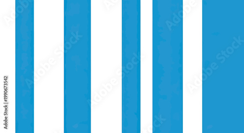 Seamless vertical stripes of white and bright blue create a bold, graphic pattern