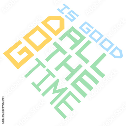 God Is Good All The Time – a timeless declaration of faith and gratitude for every believer who carries this truth daily. Uplifting, sincere and a heartfelt gift for Christians everywhere.