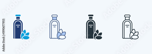 Cooking Oil Multiple Style Icon Collection