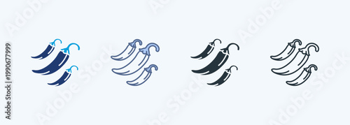 Pepper Multiple Style Icon Collection