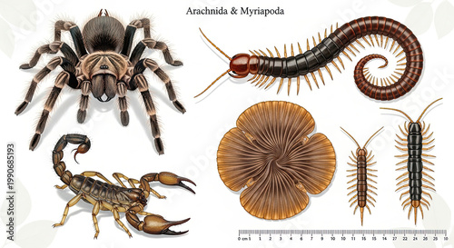 Arachnids and Myriapods Insect Group.