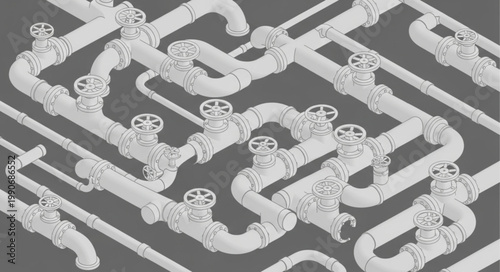 Close-up of Electronic Circuit Board with Microchips and Components.