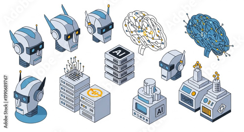 Collection of Modern Scientific Laboratory Equipment and Instruments.