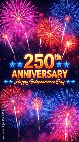 250th Anniversary USA Semiquincentennial Celebration Fireworks Display