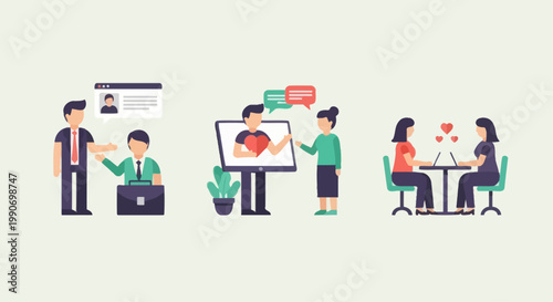 Online Dating and Relationships: From Profile to First Date