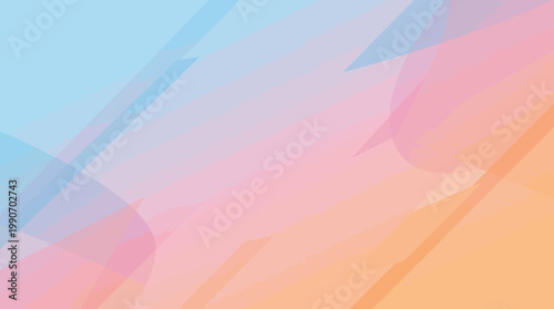 Vibrant abstract pastel gradient background showcasing dynamic, soft-edged geometric shapes for modern design and digital projects