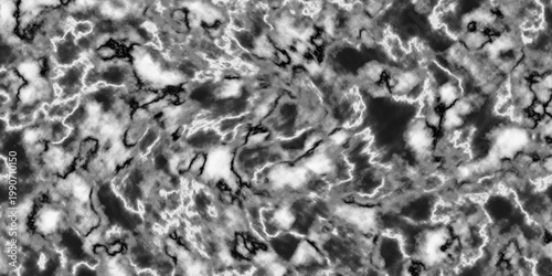 Grayscale abstract pattern mimicking marble vein stone texture ideal for backgrounds, interior design, print materials, and digital projects.