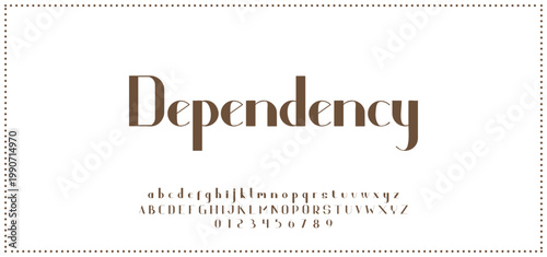 Digital modern alphabet font. Creative abstract urban, futuristic, fashion, sport, minimal technology typography.  Simple vector illustration with number