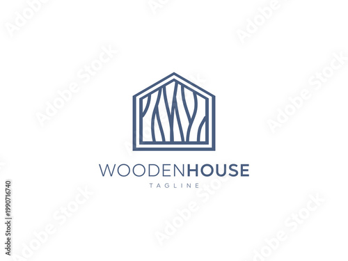Smart Wooden House Logo