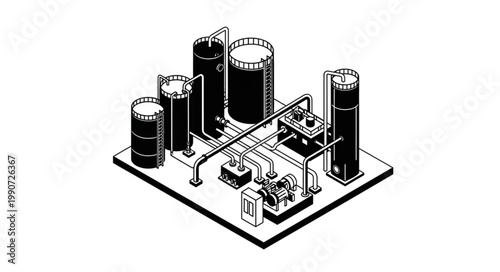 Electronic Circuit Board with Components and Connectors.