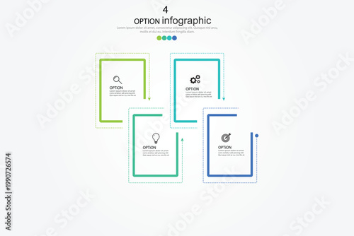 infographic template.business presentation. vector ilustration.