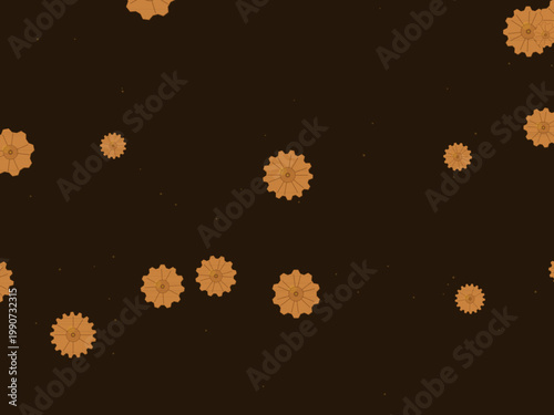 Victorian Steampunk Cog Gear Pattern Design