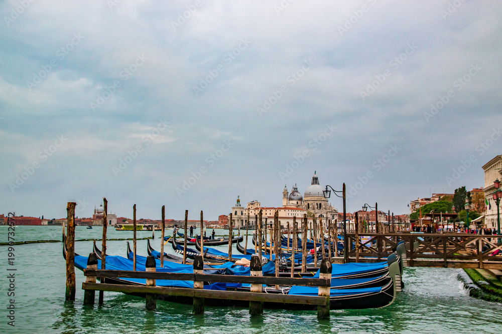 Fototapeta premium Venice Canals at Sunset