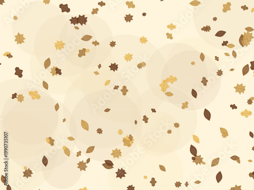 Fall Foliage Autumn Leaf Pattern Harvest Design
