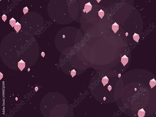 Luxury Diamond Gem Pattern Glamour Background