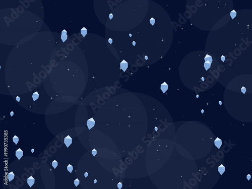 Diamond Sparkle Gem Pattern Luxury Background